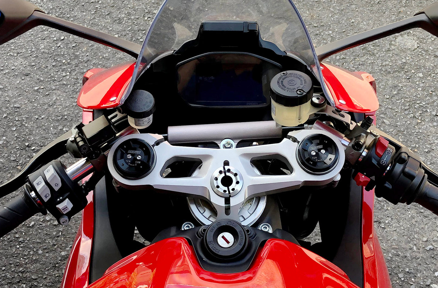 AELLA AE-27049 DUCATI PanigaleV2 Separate Handle Panigale V2 Ducati