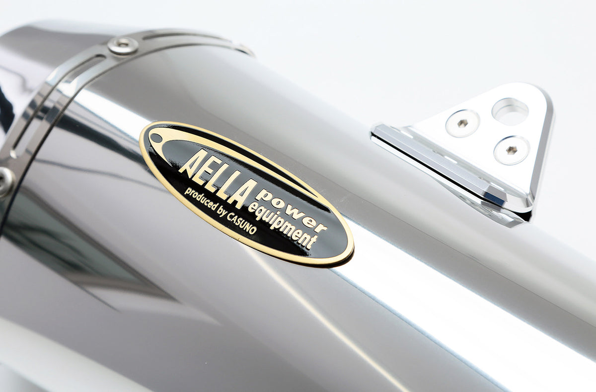 AELLA DUCATI SCRAMBLER AE-42027 スクランブラー 車検対応サイレンサー Scrambler800 2021~23 2BL-3K00 シルバー