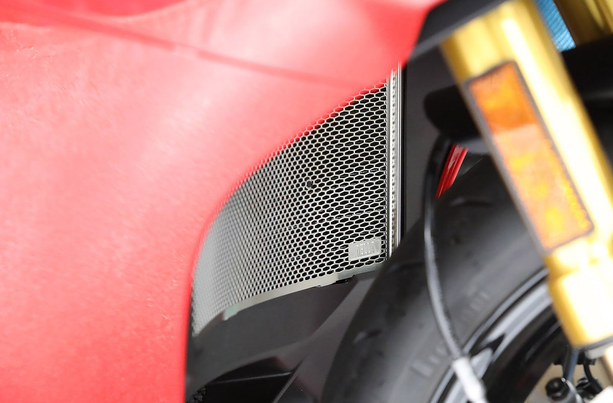 AELLA AE-56059 ラジエタープロテクター DUCATI PanigaleV2S '25-後期 ステーあり用