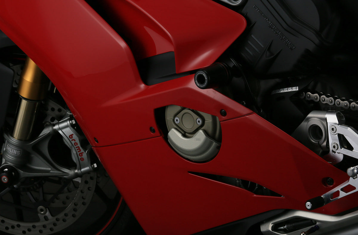 国内在庫あり AELLA AE-68124 DUCATI パニガーレV4 7G専用ジェネレータカバープロテクター PanigaleV4 StreetFighterV4