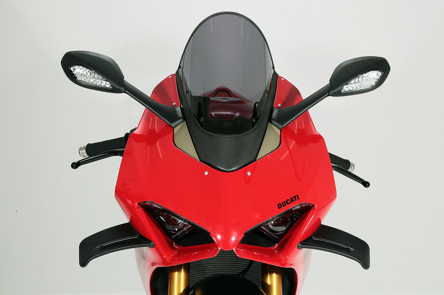 AELLA DUCATI PanigaleV4 2020-2023 アエラ ドライカーボンハイスクリーン:スモーク/クリア パニガーレV4/V4R ドゥカティ AS-004-00-04