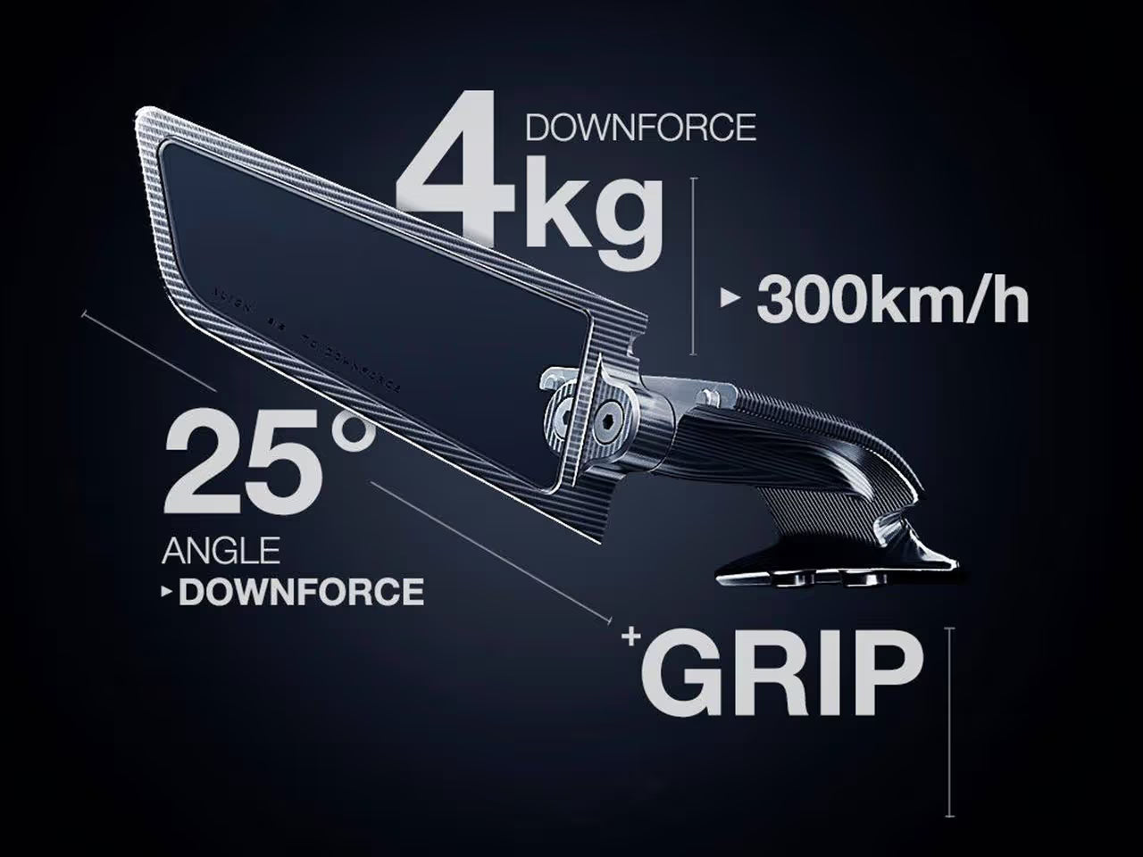 Black/Silver Rizoma Stealth Mirrors BSS044B and BSS044A for DUCATI Panigale V2 2025-2026 (In Stock, Italy)