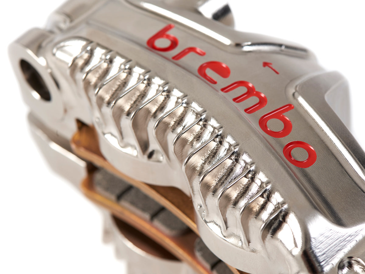 In stock in Japan: brembo GP4-MS HP Radial Monobloc CNC Calipers, Left and Right Set, Nickel Coated, 100mm Pitch, 220.D600.50 Brembo Racing 220D60050