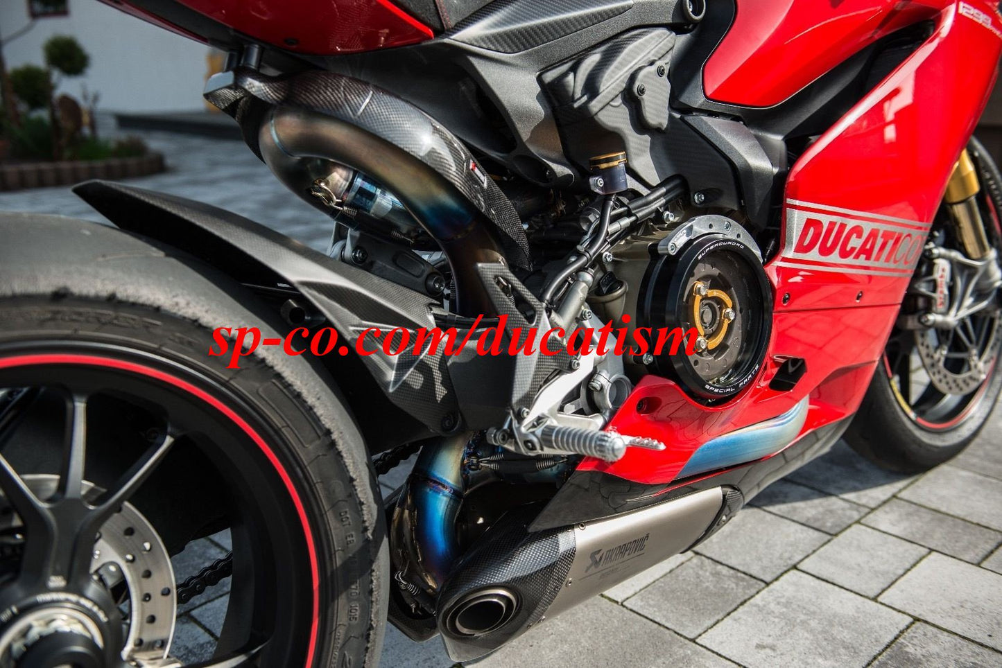 DUCATI Panigale 1299 959 チタン コンプリートエキゾースト フルエキ +UpMap 96480761B ドゥカティ パニガーレ アクラポヴィッチ