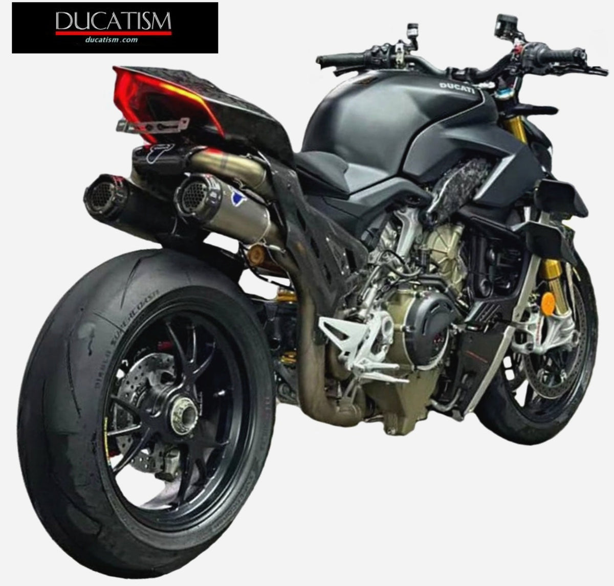 Italy in stock Termignoni DUCATI Streetfighter V4 SBK Full Exhaust D205 Termignoni D20509400TTC Full Exhaust Titanium Specification