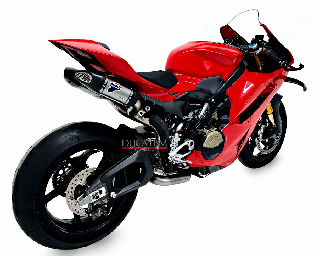 イタリア在庫あり DUCATI 2025-2026 PanigaleV4 コンプリートエキゾーストユニット D23109400ITC Termignoni 2025 パニガーレV4 テルミニョーニ D231094