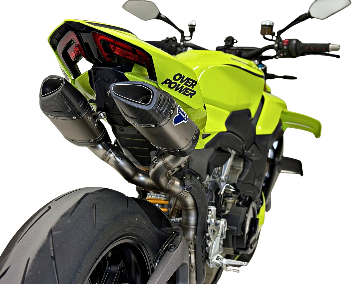 イタリア在庫あり DUCATI 2025 StreetFighterV4 コンプリートエキゾーストユニット D24209400ITC Termignoni D242094