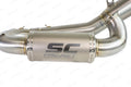 SC-PROJECT - S1 スリップオンサイレンサー & 2-1 専用キャタライザー付リンクパイプ バッフル付属 PANIGALE V2 '20-24 D35-LT41T