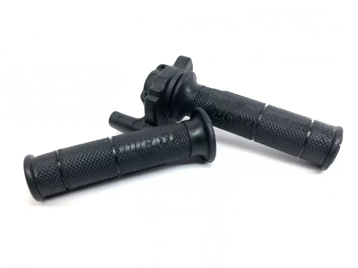 DUCATI 純正 Scrambler 800 2021- 65420521A スロットルホルダー+グリップset THROTTLE GRIP SET