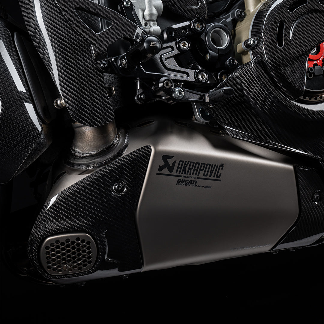 2025-2026 DUCATI PanigaleV4 サイレンサー アクラポヴィッチ パニガーレ V4 StreetFighterV4 Akrapovic 96482331AA Euro5+ 承認 ドゥカティ純正