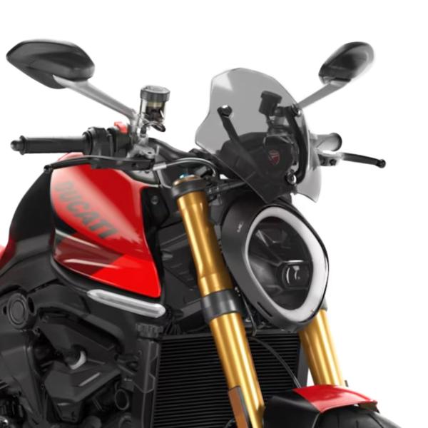 December Sale DUCATI Monster 937 950 Smoke Screen 97181001AA Ducati Monster Windscreen