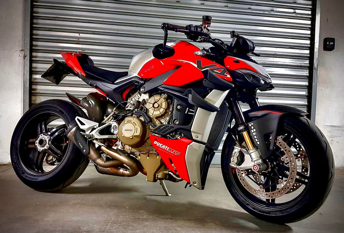 イタリア在庫あり DUCATI パニガーレV4 ARROW フルチタン スリップオンサイレンサー PanigaleV4 ストリートファイターV4 アロー 71162PK