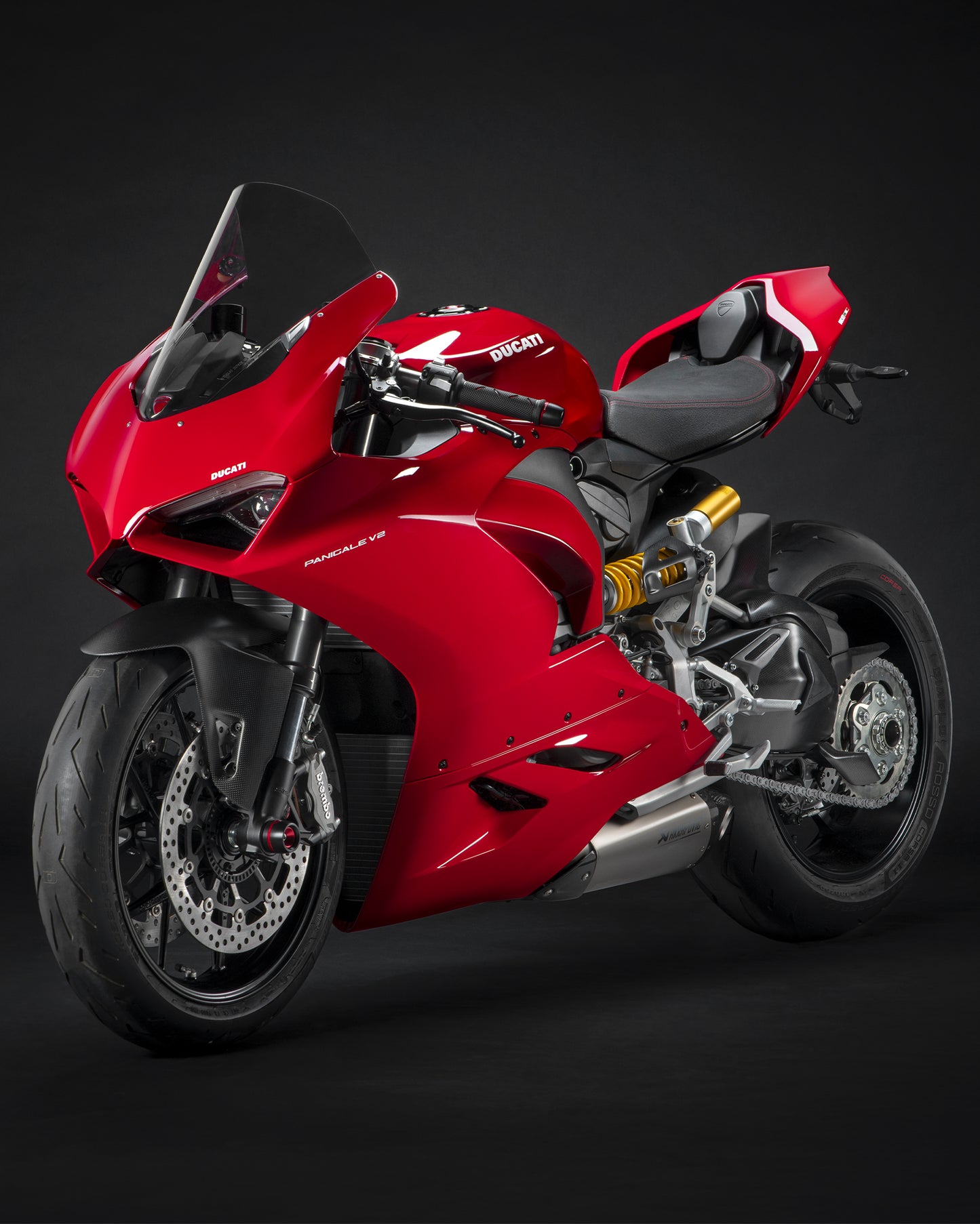 イタリア在庫あり ドゥカティ Panigale V2 チタン製 コンプリートエキゾーストユニット フルエキゾースト 96481722AA DUCATI パニガーレ AKRAPOVIC