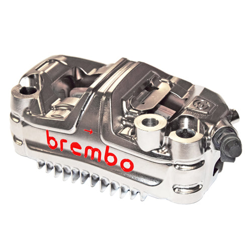 In stock in Japan: brembo GP4-MS HP Radial Monobloc CNC Calipers, Left and Right Set, Nickel Coated, 100mm Pitch, 220.D600.50 Brembo Racing 220D60050