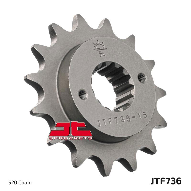 JT Sprockets JTF736-520 Front Sprocket for DUCATI 748, Monster 797, 900SS, Scrambler 800, JT Sprockets 15t