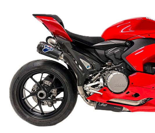 イタリア在庫あり テルミニョーニ D22009400TNC パニガーレV2 1299 1199 StreetFighterV2 DUCATI SBK レプリカ フルチタン フルエキ Termignoni Panigale