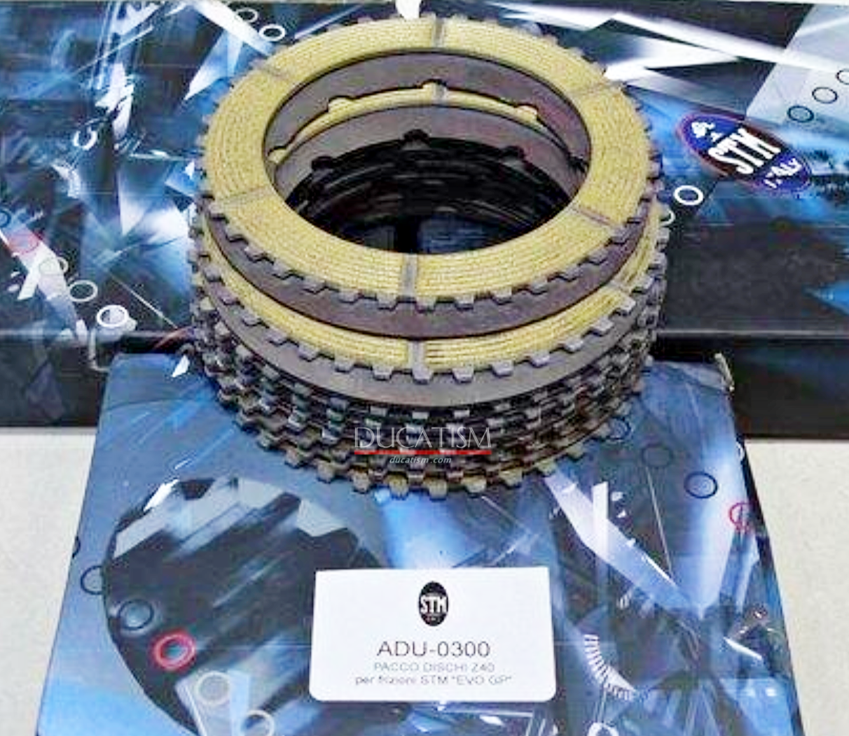 STM EVO-GP Z40 Dry Clutch Disc Kit DUCATI Z40T Ducati ADU-0300 STM Genuine Product