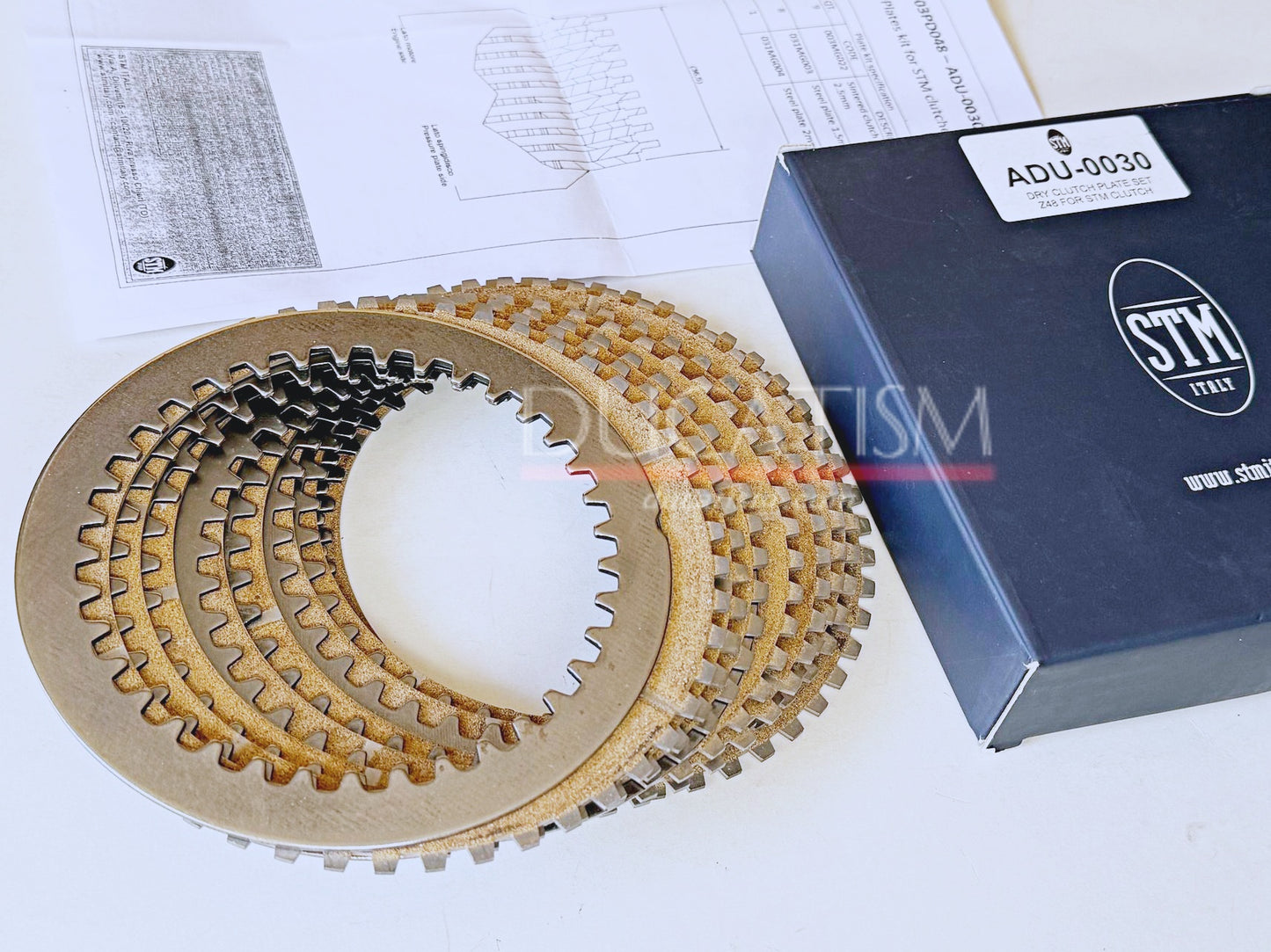 あすつく STM DUCATI Z48T 乾式クラッチディスクkit ドゥカティ ADU-0030 STM 純正品