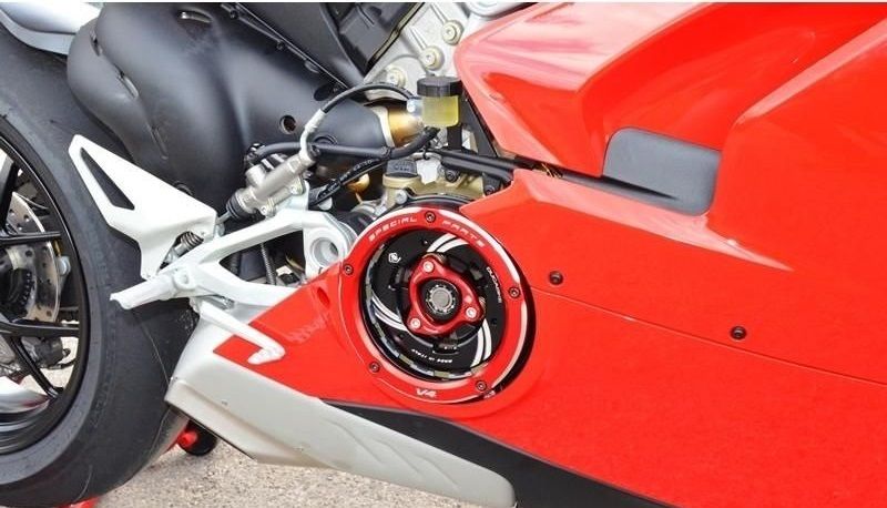 DUCABIKE DUCATI PanigaleV4 クリアークラッチカバー CCV401AD ドゥカティ パニガーレ V4 CCV401DA
