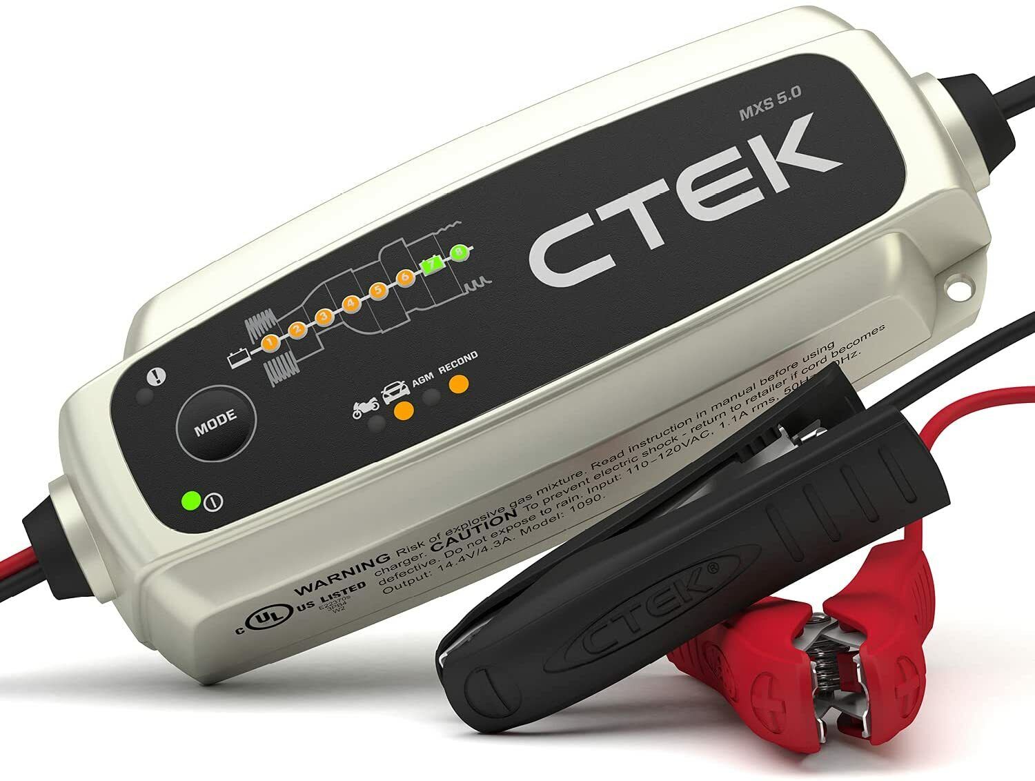 あすつく 1年国内保証付 CTEK MXS5.0 充電器 2023年版 次世代12V バッテリーチャージャー 40-206 シーテック 日本 –  DUCATISM