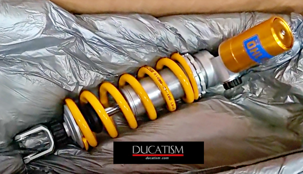 DU509 OHLINS Rear Suspension DUCATI SCRAMBLER DesertSled Ducati Scrambler Desert Sled
