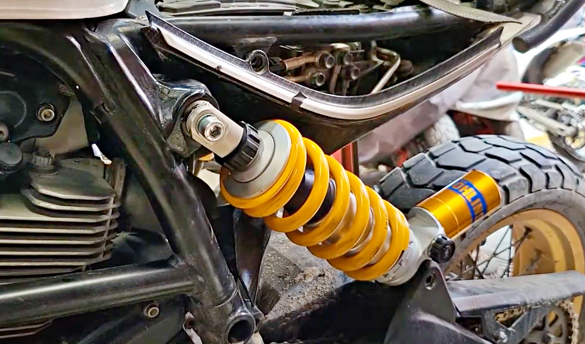 DU509 OHLINS Rear Suspension DUCATI SCRAMBLER DesertSled Ducati Scrambler Desert Sled
