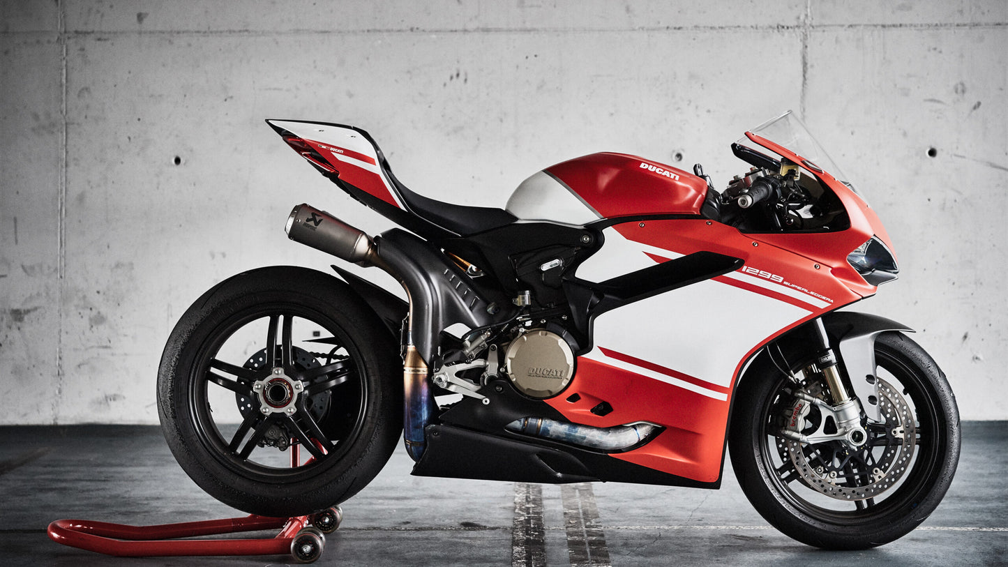 DUCATI 1299 Panigale R FE Final Edition Akravovic Full Exhaust Kit Ducati Genuine Panigale 96481431A