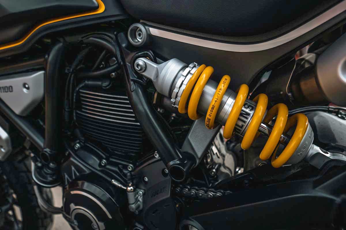 In stock Italy DU517 OHLINS Rear suspension DUCATI SCRAMBLER 1100 Ducati Scrambler S46DR1