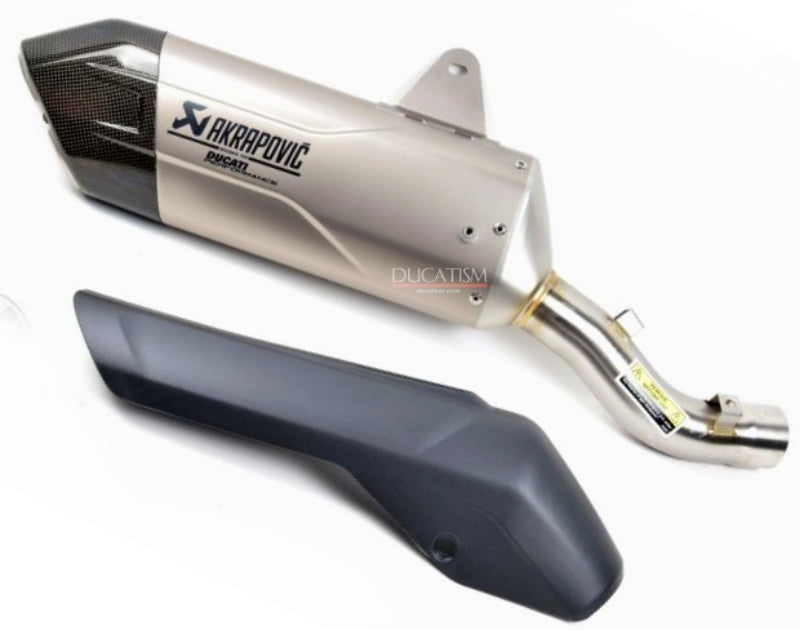 DUCATI MultiStradaV4 2025-2027 Type-approved Slip-on Silencer 96482441BA Multistrada V4 Ducati Genuine