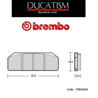 イタリア在庫あり brembo Z04 ブレーキパッド P4 34/38 07835424 Racing ブレンボキャリパー brake pad GP4-PR