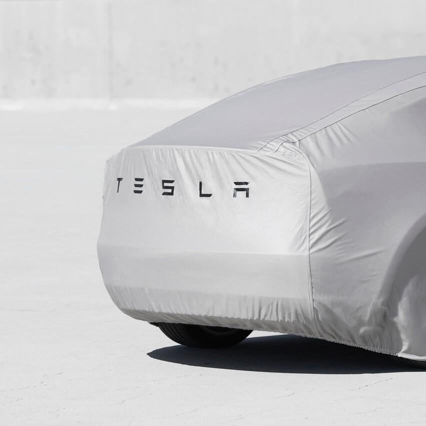 In Stock TESLA Model3 Outdoor Car Cover Tesla Model3 Outdoor Body Cover Tesla Genuine Product