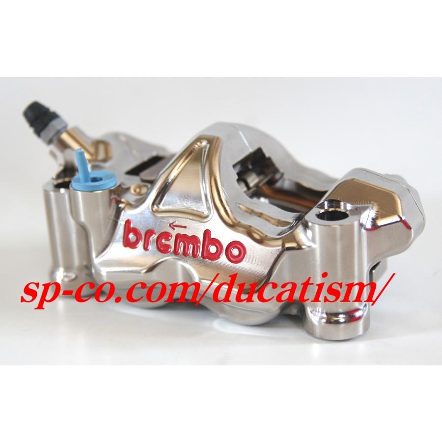 イタリア在庫あり brembo GP-4RX 108p HPK ラジアル CNCキャリパー レーシング パッド付き 220.B010.10 ニッケルコート ブレンボ純正品