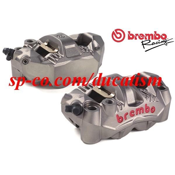 brembo GP4-RS monoblock radial mount brake caliper 30/30 108mm left and right set with pad 220.C783.10
