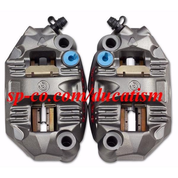 brembo GP4-RS monoblock radial mount brake caliper 30/30 108mm left and right set with pad 220.C783.10