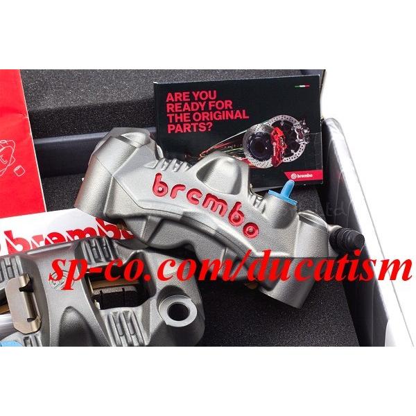 brembo GP4-RS monoblock radial mount brake caliper 30/30 108mm left and right set with pad 220.C783.10