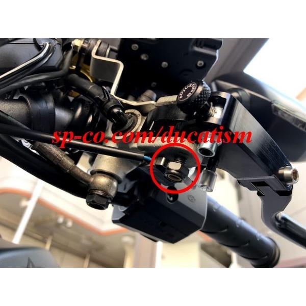 TWM レバー DUCATI PanigaleV4/12991199/1098/999/Monster1100 brembo セミラジアルマスター用 可倒レバー RACING レーシング ブラック