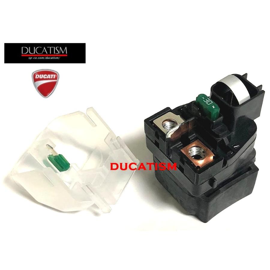 Genuine Starter Relay Set 39740071A for DUCATI Panigale 1299/1199/959/899, DIAVEL/XDIAVEL, STREET FIGHTER 848/1100/1100s, and 2015 and earlier Multistrada 1200