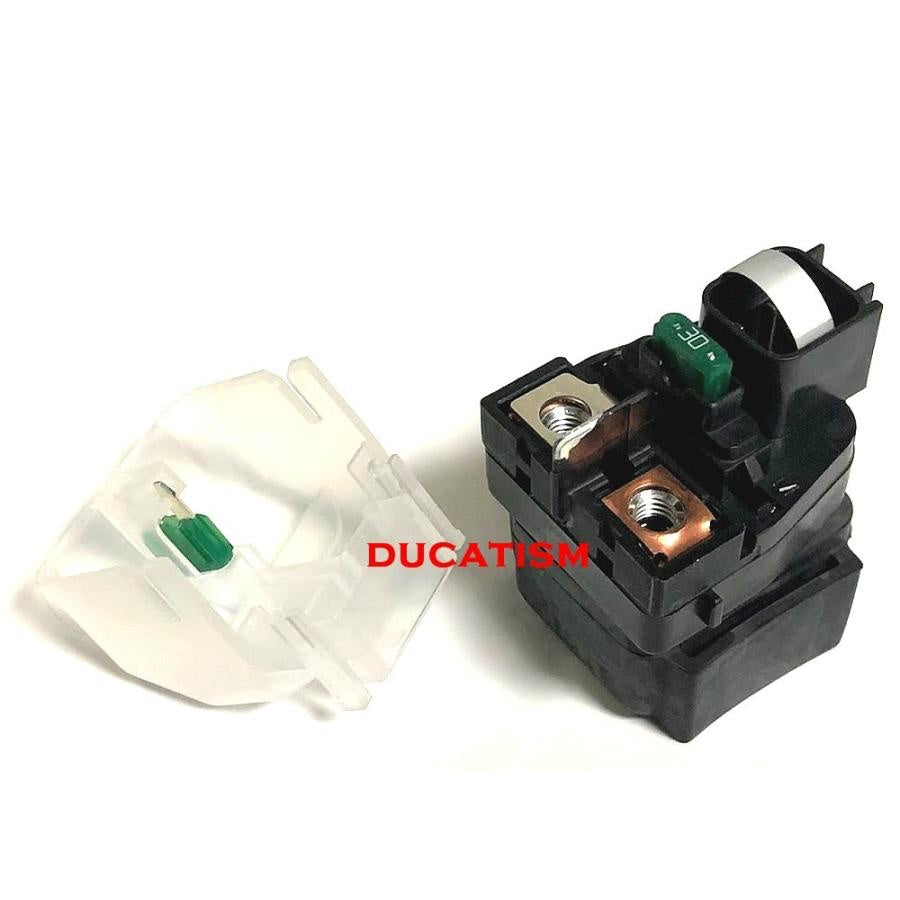 Genuine Starter Relay Set 39740071A for DUCATI Panigale 1299/1199/959/899, DIAVEL/XDIAVEL, STREET FIGHTER 848/1100/1100s, and 2015 and earlier Multistrada 1200
