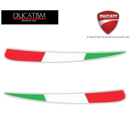 DUCATI 2023 Panigale V4SP2 純正 イタリア トリコローレ ステッカー ウィングレット ドゥカティ パニガーレV4 デカール 1枚 右 4381G691A /左 4381G701A
