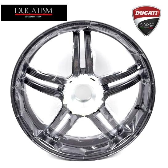 DUCATI PanigaleV4SP2 SP Superleggera Genuine Carbon Rear Wheel Made in Italy V4/V4S/V4R Panigale StreetFighterV4 502P2301AA