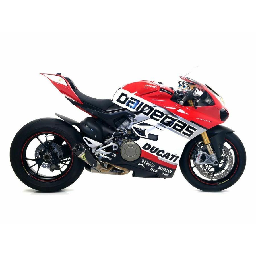 イタリア在庫あり DUCATI PanigaleV4 ARROW スリップオンサイレンサー ストリートファイターV4 パニガーレV4 アロー 71161PK