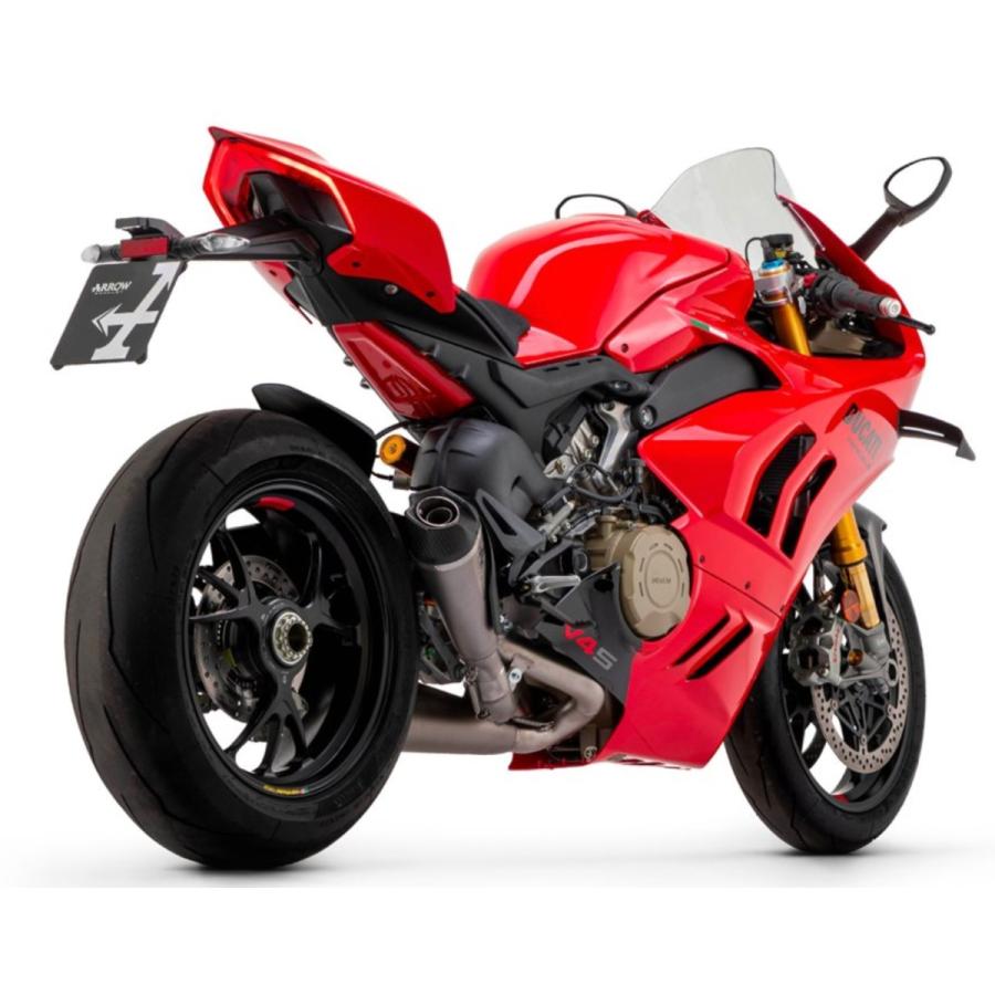 イタリア在庫あり DUCATI パニガーレV4 ARROW フルチタン スリップオンサイレンサー PanigaleV4 ストリートファイターV4 アロー 71162PK