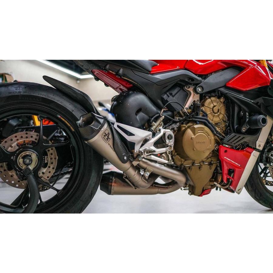 イタリア在庫あり DUCATI パニガーレV4 ARROW フルチタン スリップオンサイレンサー PanigaleV4 ストリートファイターV4 アロー 71162PK