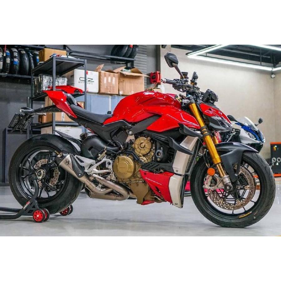 イタリア在庫あり DUCATI パニガーレV4 ARROW フルチタン スリップオンサイレンサー PanigaleV4 ストリートファイターV4 アロー 71162PK