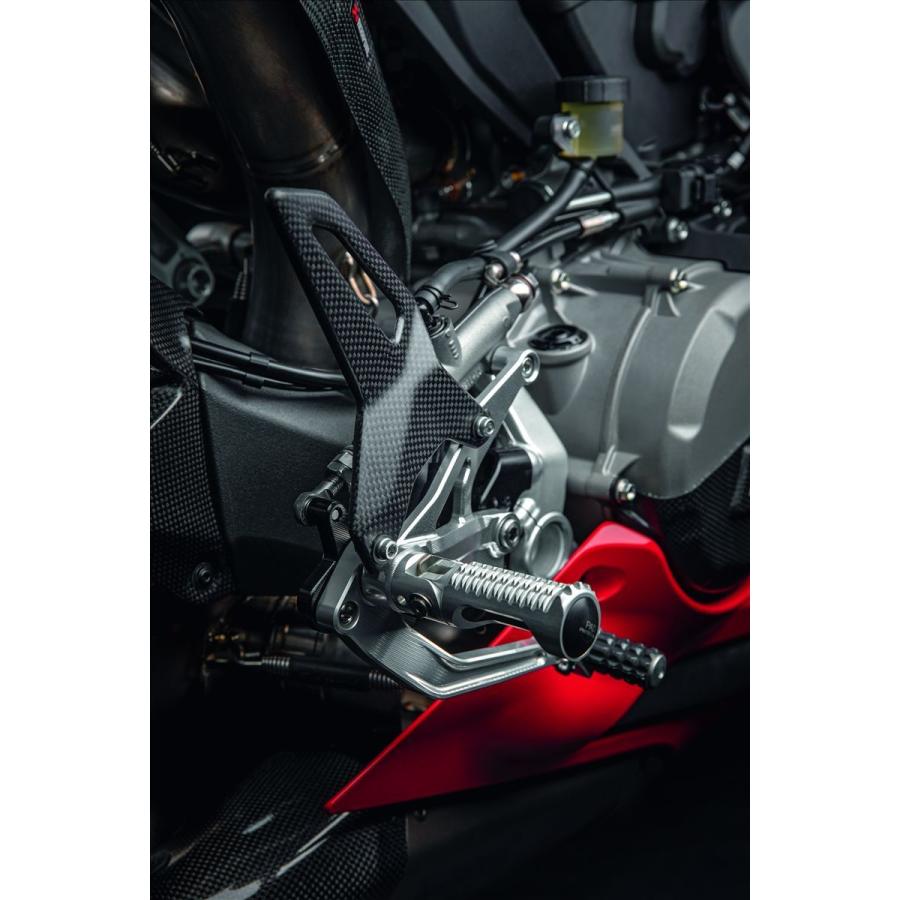 DUCATI Panigale V2 Back Step Set Panigale V2 2020-2022 Ducati Performance Genuine Genuine Footpeg 96280621AA