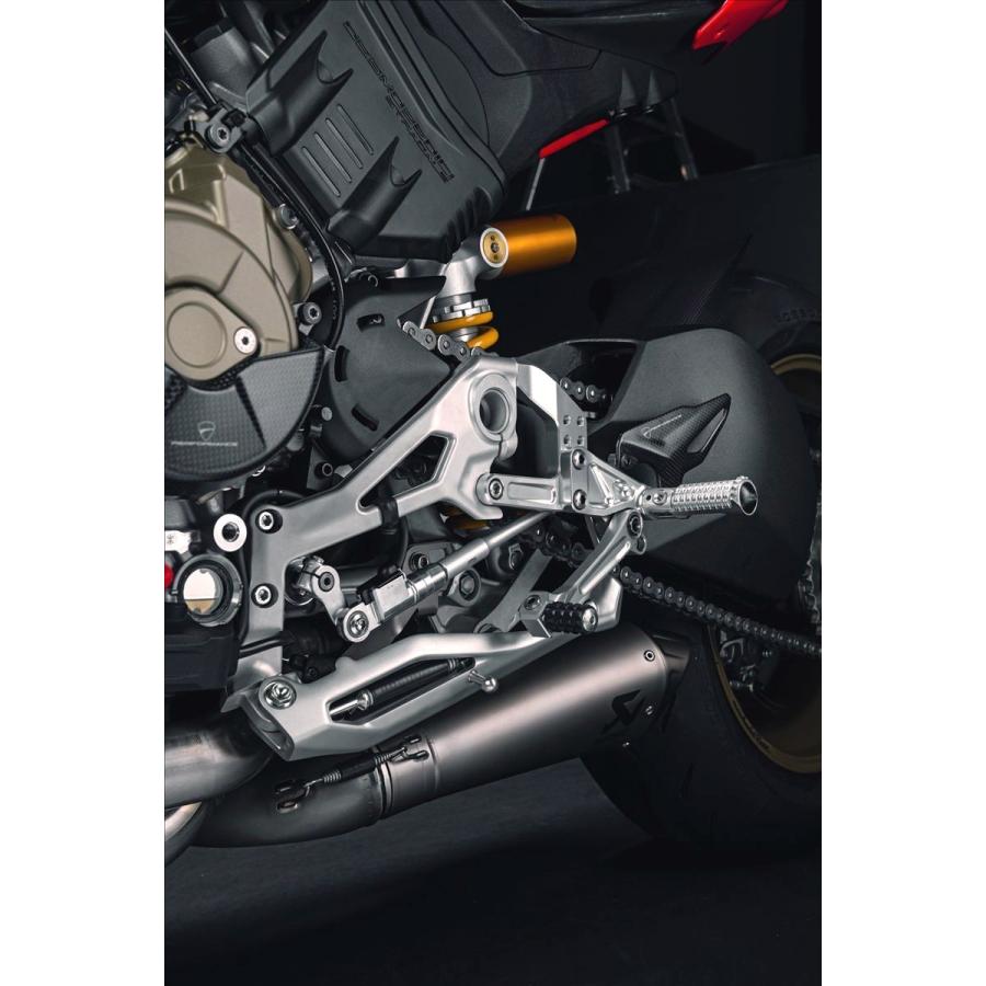 イタリア在庫あり DUCATI パニガーレV4 アジャスタブル ステップkit 96280481B PanigaleV4 フットペグキット DP純正