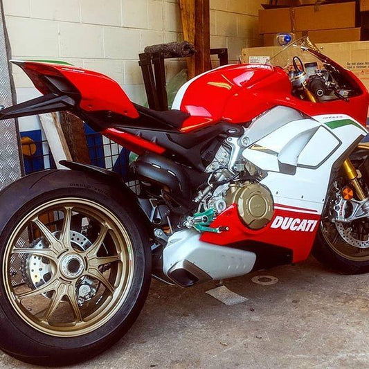 イタリア在庫あり DUCATI PanigaleV4 鍛造マグネシウムホイール set Marchesini マルケジーニ M9RS パニガーレ 96380101A DP純正品