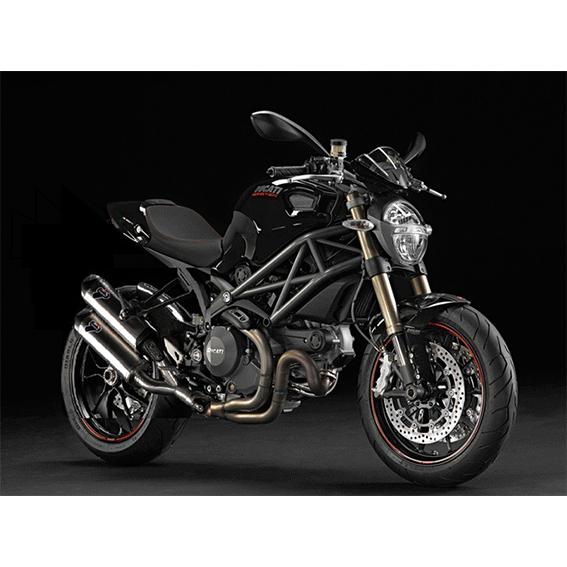 イタリア在庫あり テルミニョーニ モンスター 1100EVO 承認サイレンサー 96450111B DUCATI Monster 1100 Evo ECU+エアクリーナーフルset