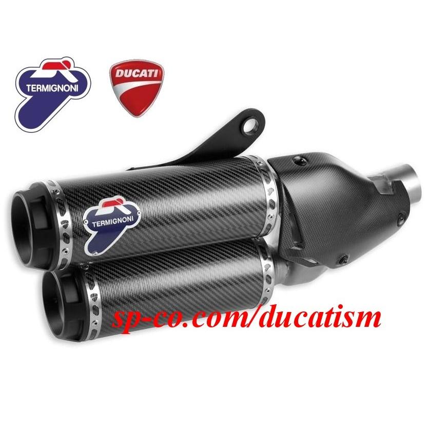 イタリア在庫あり Termignoni テルミニョーニ DUCATI Monster1200 2014-2016 スリッ プオン EU承認 カーボンサイレンサー 96480321A D145