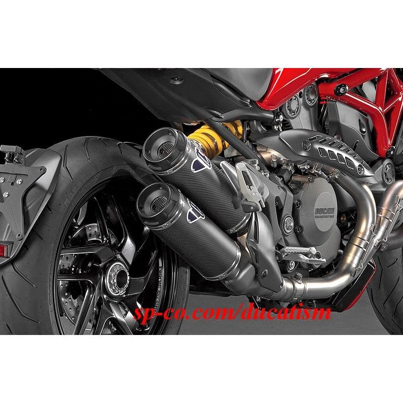 イタリア在庫あり Termignoni テルミニョーニ DUCATI Monster1200 2014-2016 スリッ プオン EU承認 カーボンサイレンサー 96480321A D145